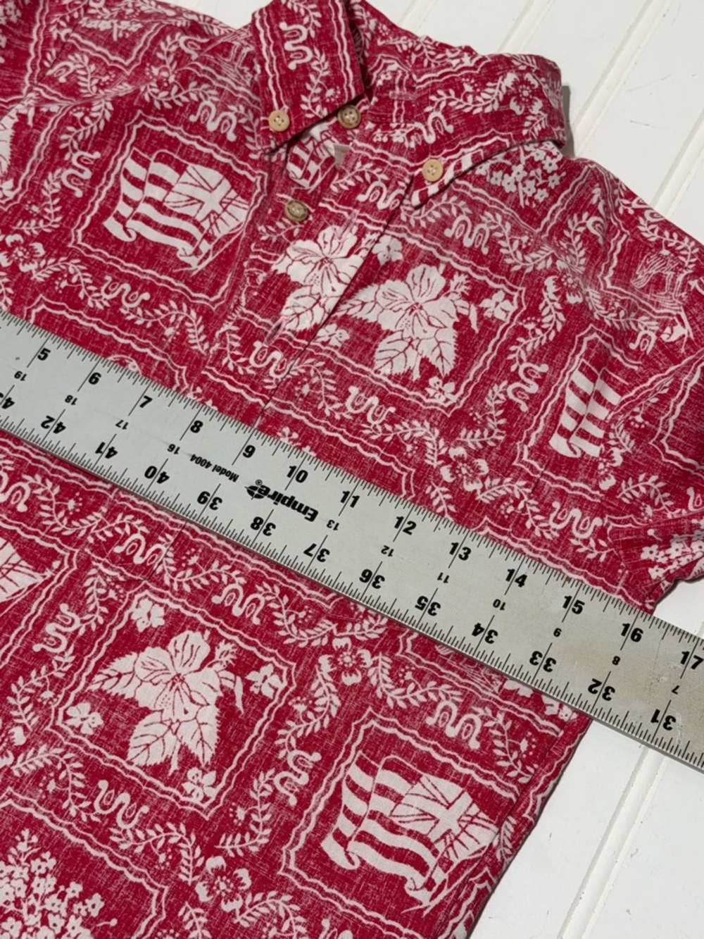 Vintage Reyn Spooner Lahaina Sailor Reverse Print Hawaiian Popover Shirt Small - Picture 6 of 7